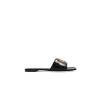 Tory Burch - Eleanor Slides - Femme - Chaussures - Noir - Taille: 35 1/2 EU