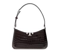 Tory Burch - Eleanor Slim Shoulder Bag - Femme - Sacs - Brun - Taille: ONE Size