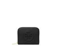 Tory Burch - Ella Bio Small Zip Wallet - Femme - Accessoires - Noir - Taille: ONE Size