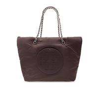 Tory Burch - Ella Chain Soft Tote - Femme - Sacs - Brun - Taille: ONE Size