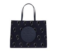 Tory Burch - Ella Shopper Bag - Femme - Sacs - Bleu - Taille: ONE Size