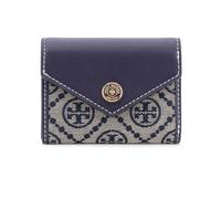 Tory Burch - Ensemble Portefeuille & Porte-cartes Chic - Femme - Accessoires - Bleu - Taille: ONE Size