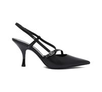 Tory Burch - Escarpins à boucle Double T - Femme - Chaussures - Noir - Taille: 40 EU