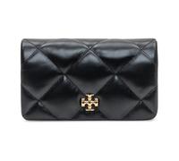 Tory Burch, Femme, Sacs, Noir, Taille: ONE Size Kira Diamond Quilt Chain Wallet
