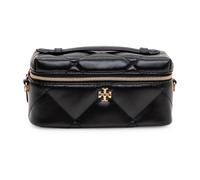 Tory Burch, Femme, Sacs, Noir, Taille: ONE Size Kira Diamond Quilt East-West Vanity Case