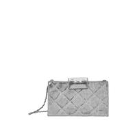 Tory Burch - Fleming Mini Crossbody Bag - Femme - Sacs - Gris - Taille: ONE Size