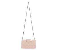 Tory Burch - Fleming Mini Leather Wallet on Chain - Femme - Sacs - Rose - Taille: ONE Size
