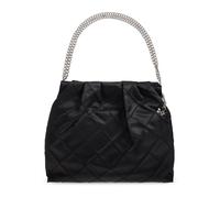 Tory Burch - Fleming Shoulder Bag - Femme - Sacs - Noir - Taille: ONE Size