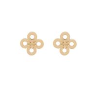 Tory Burch - Forget Me Not Clover Stud Earring - Femme - Accessoires - Jaune - Taille: ONE Size