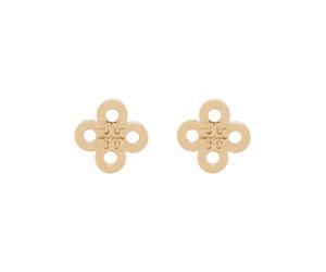 Tory Burch - Forget Me Not Clover Stud Earring - Femme - Accessoires - Jaune - Taille: ONE Size
