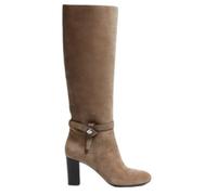 Tory Burch - Georgia Ankle Boot - Femme - Chaussures - Brun - Taille: 37 1/2 EU