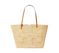 Tory Burch - Grand cabas structuré en paille Ella - Femme - Sacs - Beige - Taille: ONE Size