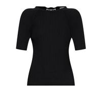 Tory Burch - Haut avec lien dans le dos - Femme - Tops - Noir - Taille: 38 FR