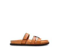 Tory Burch - Ines Sport Slide - Femme - Chaussures - Beige - Taille: 39 EU