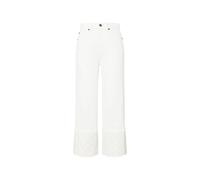 Tory Burch - Jean Évasé 7/8 Taille Moyenne - Femme - Jeans - Blanc - Taille: W29
