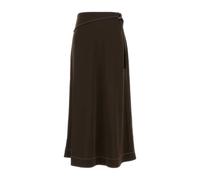 Tory Burch - Jupe en viscose marron - Femme - Jupes - Brun - Taille: 36 FR