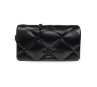 Tory Burch - Kira Diamond Chain Wallet - Femme - Accessoires - Noir - Taille: ONE Size