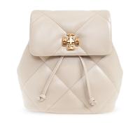 Tory Burch – Sac à dos Kira Diamond Quilt Small – Beige – ONE Size – Femme