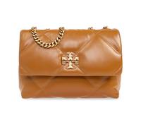 Tory Burch - Kira Diamond Small Shoulder Bag - Femme - Sacs - Brun - Taille: ONE Size
