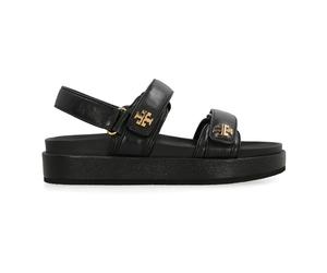 Tory Burch - Kira Sport Sandal - Femme - Chaussures - Noir - Taille: 39 EU