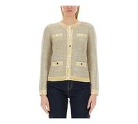 Tory Burch - Knit Cardigan - Femme - Pulls - Multicolore - Taille: 38 FR