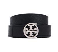 Tory Burch - Leather Belt - Femme - Accessoires - Noir - Taille: M