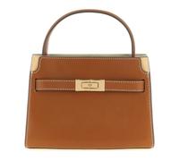Tory Burch - Lee Radziwill Petite Double Bag - Femme - Sacs - Brun - Taille: ONE Size