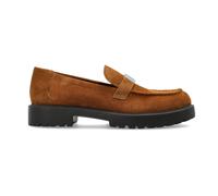 Tory Burch - LeeLee Lug Mocassins - Femme - Chaussures - Brun - Taille: 37 EU