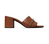 Tory Burch - LeeLee Mule à Talon - Femme - Chaussures - Brun - Taille: 37 EU
