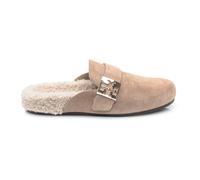 Tory Burch - Slides en Cuir Amalfi - Femme - Chaussures - Beige - Taille: 40 EU