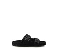 Tory Burch - Mellow Pavé Sandal - Femme - Chaussures - Noir - Taille: 38 EU
