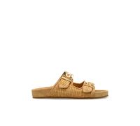 Tory Burch - Mellow Slide - Femme - Chaussures - Beige - Taille: 39 EU