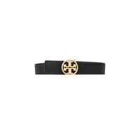 Tory Burch - Miller Reversible Belt - Femme - Accessoires - Noir - Taille: L