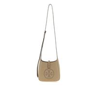 Tory Burch - Miller Swing Sac Bandoulière en Cuir Martelé - Femme - Sacs - Gris - Taille: ONE Size
