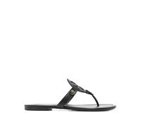 Tory Burch - Miller Thong Sandal - Femme - Chaussures - Noir - Taille: 38 1/2 EU
