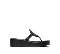 Tory Burch - Miller Wedge 25mm Slides - Femme - Chaussures - Noir - Taille: 41 EU