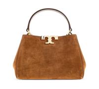 Tory Burch - Mini Sac Cartable Eleanor en Suede - Femme - Sacs - Brun - Taille: ONE Size