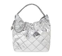 Tory Burch - Sac bandoulière en cuir nappa froissé - Femme - Sacs - Gris - Taille: ONE Size