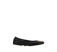 Tory Burch - Minnie Ballet Flat - Femme - Chaussures - Noir - Taille: 36 EU