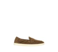 Tory Burch - Mocassins Élégants - Femme - Chaussures - Brun - Taille: 36 1/2 EU