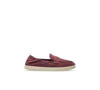 Tory Burch - Mocassins en daim - Femme - Chaussures - Rouge - Taille: 37 1/2 EU