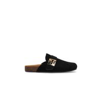 Tory Burch - Mules en Daim Mellow - Femme - Chaussures - Noir - Taille: 36 EU