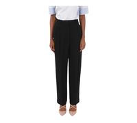 Tory Burch - Pantalon plissé - Femme - Pantalons - Noir - Taille: 38 FR