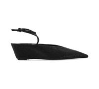 Tory Burch - Pavé Wedge - Femme - Chaussures - Noir - Taille: 36 1/2 EU