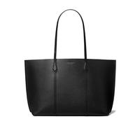 Tory Burch - Perry Leather Tote - Femme - Sacs - Noir - Taille: ONE Size