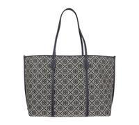 Tory Burch - Perry T Monogram Tote - Femme - Sacs - Bleu - Taille: ONE Size