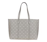 Tory Burch - Perry T Monogram Tote - Femme - Sacs - Gris - Taille: ONE Size