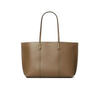 Tory Burch - Perry Triple Compartment Leather Tote - Femme - Sacs - Brun - Taille: ONE Size