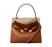 Tory Burch - Petit sac Lee Radziwill Double - Femme - Sacs - Brun - Taille: ONE Size