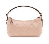 Tory Burch - Pochette Kira matelassée losanges - Femme - Sacs - Beige - Taille: ONE Size